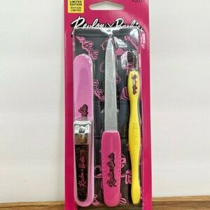 Revlon x Barbie Nail Care Set - Pink and Yellow